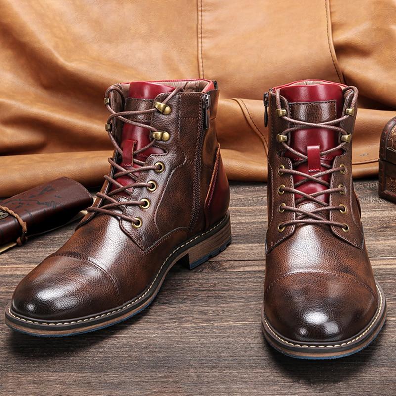 Aaron | Handcrafted premium leather oxford boots