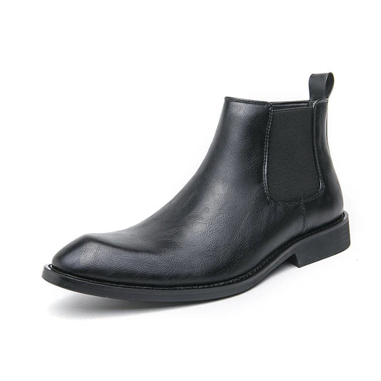 Cooper | Chelsea-Boots aus Leder mit Reißverschluss